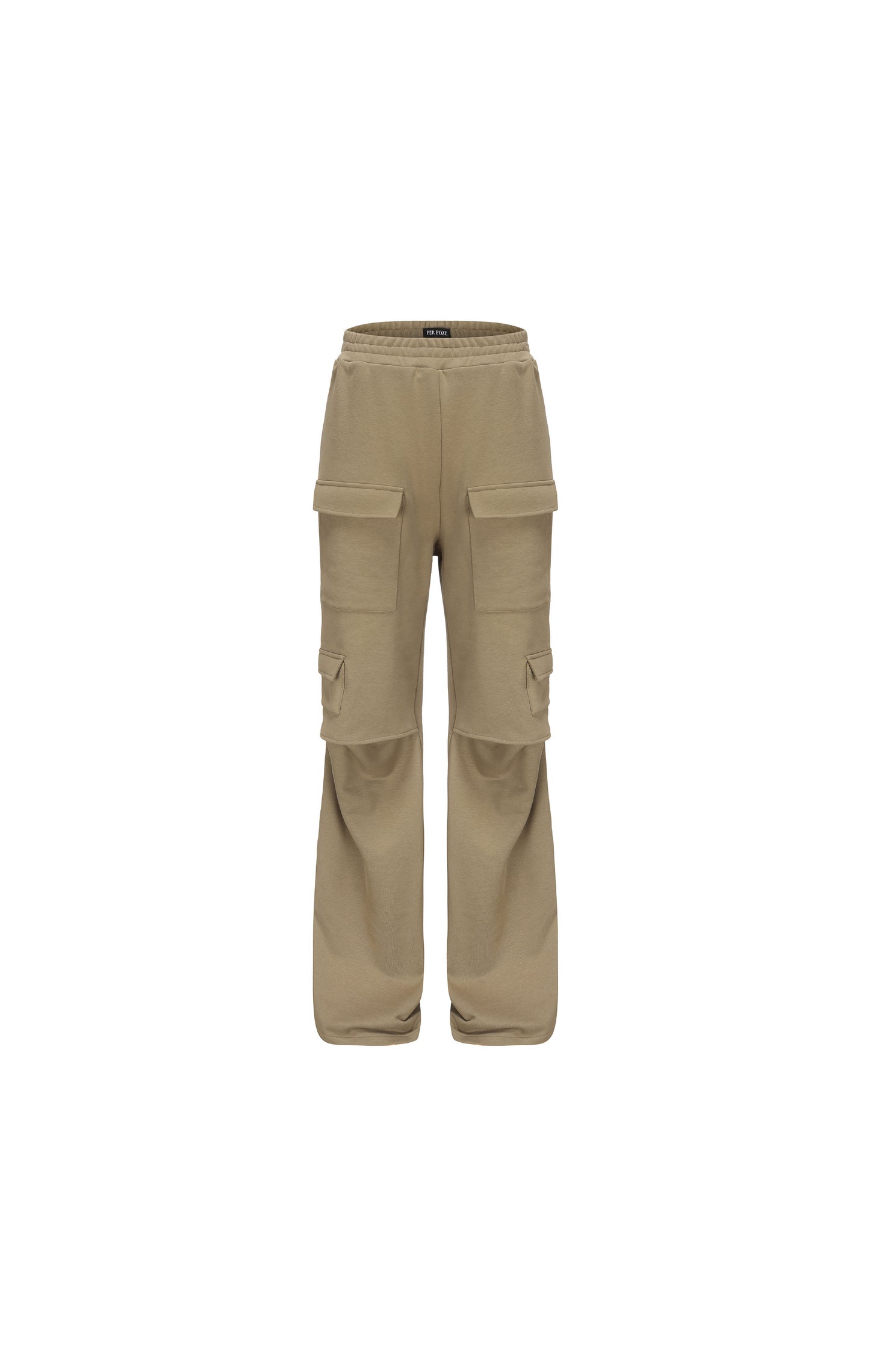 Folded Edge Cargo Sweatpants