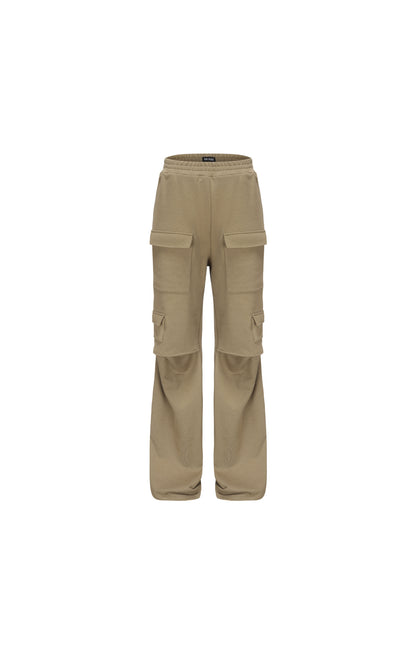 Folded Edge Cargo Sweatpants